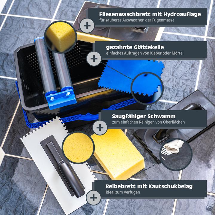 Actual product image Helpmate Fliesenwaschset 7 teilig