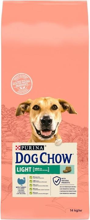 Produktbild Purina DOG CHOW Light with Turkey su kalakutiena 14kg (Adult, 1 Stk., 14000 g)