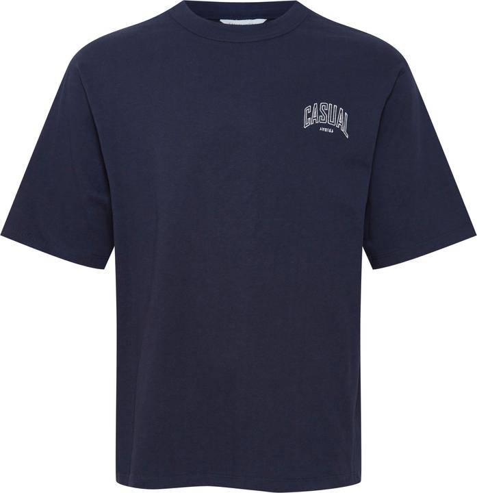 Casual Friday CFTue tee with small chest embroidery - 20504815
