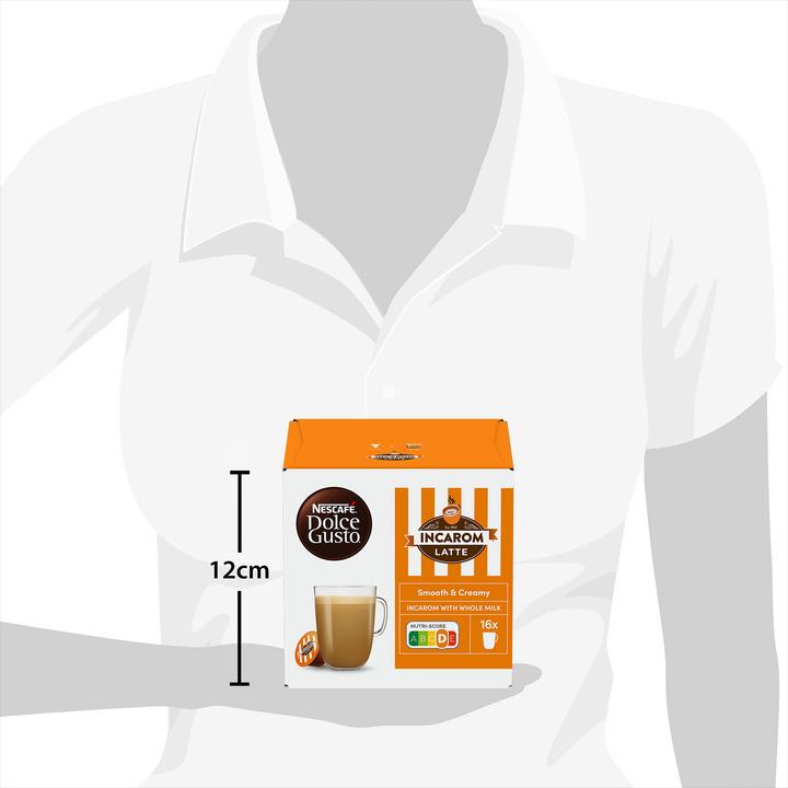 Actual product image Nescafé Dolce Gusto Incarom Latte (16 x Port.)