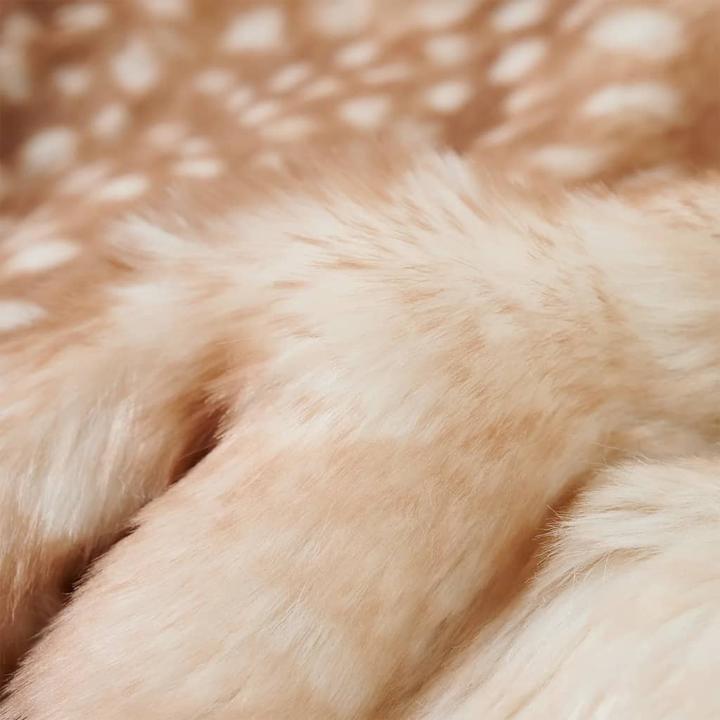 Immagine prodotto VidaXL Cappotto per bambini in pelliccia sintetica cognac 104, materiale esterno (104)