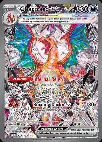 Actual product image Pokémon Obsidian Flames (English, Booster Pack)