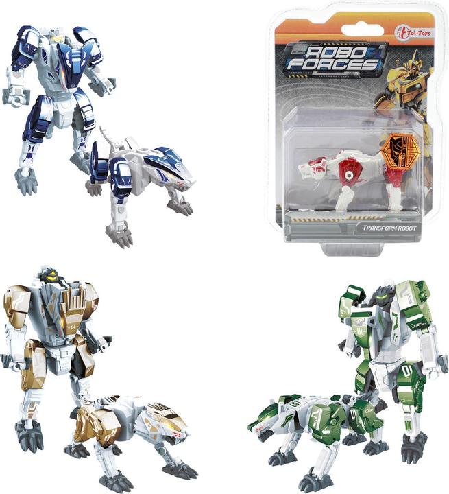 Actual product image Toi-Toys Roboforces transform robotic animals