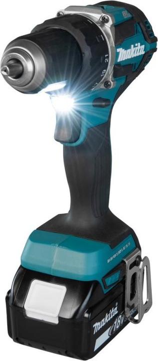 Image du produit Makita DDF484RTJ Perceuse-visseuse sans fil, 18 V, 2x 5,0 Ah Li-Ion, 54 (Fonctionnement sur batterie)