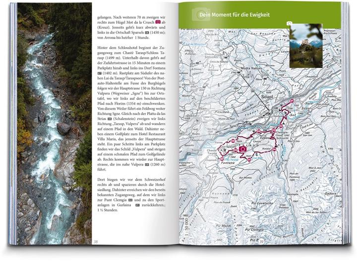 Produktbild Raus und Wandern Engadin Südbünden (Deutsch, Hallwag Kümmerly+Frey AG, 2023)