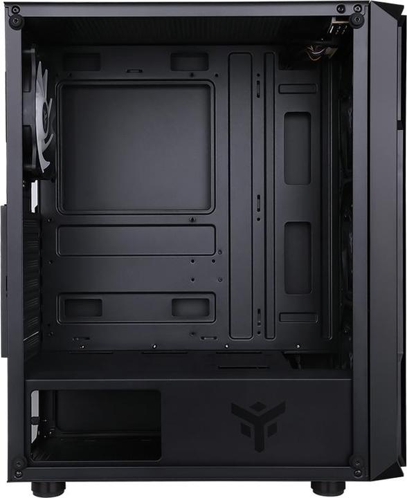 Produktbild Itek ITGCAST33B Computergehäuse Midi Tower Schwarz (mATX, ATX, ITX)