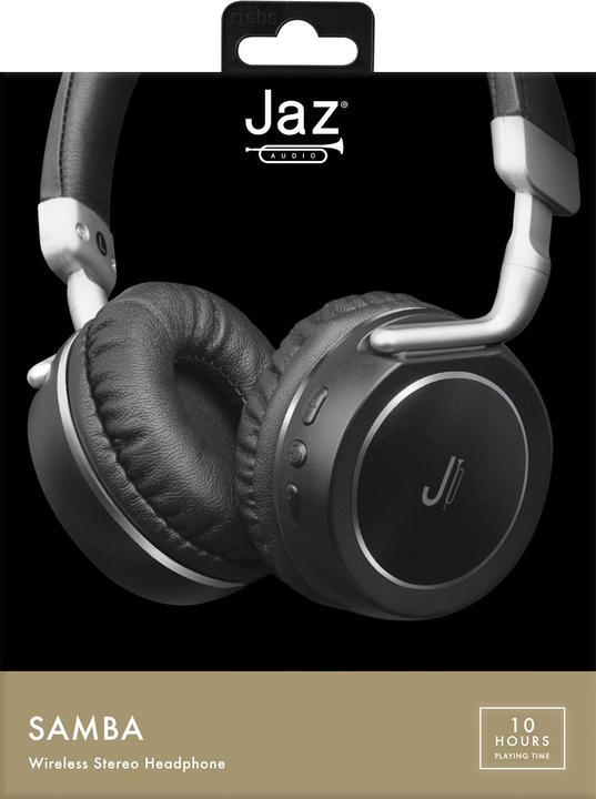 Produktbild JAZ Stereo--Headset Samba (100 h, Kabellos)