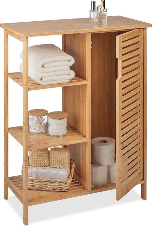 Immagine prodotto Relaxdays Armadietto da bagno (67 x 33 x 87,5 cm)