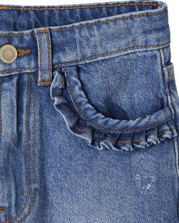 Image du produit Vertbaudet Jeans droit fille, taille REGULAR (116)