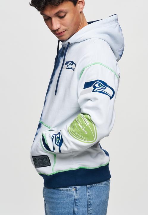 Produktbild Recovered Re:covered Fleece Hoody - INK DYE Seattle Seahawks - XL (XL)