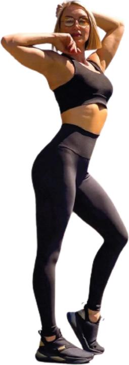 Actual product image Lismina 101 Single Crossed Sport Bra (L)