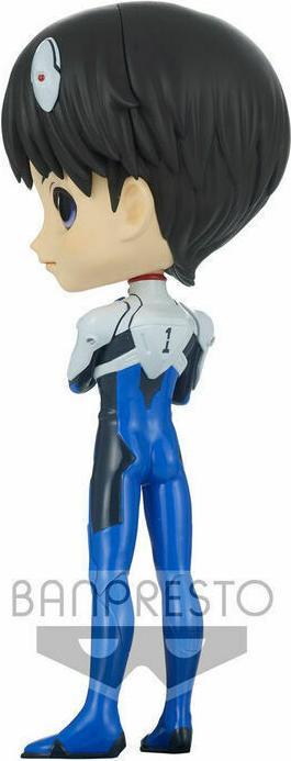 Actual product image Banpresto ST Evangelion Q Posket : Shinki Ikari (A) 14cm