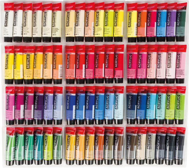 Actual product image Amsterdam Acrylic Paint Standard Series 619 (Permanent green Dark, 120 ml)