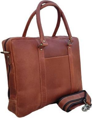 Image du produit Only-Bags.Store Sac à bandoulière en cuir pour homme, porte-documents, sacoche Tablet Ipad Laptop 16" Inch, sacoche