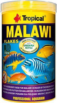 Immagine prodotto Tropical Malawi - mangime per pesci d'acquario - 11000 ml/2000 g (Persico, 11000 ml)