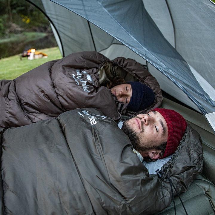 Actual product image Naturehike U series sleeping bag U250 1500g - brown (220 cm)