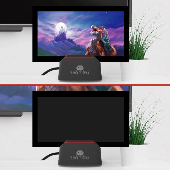 Actual product image Freaks and Geeks Nintendo - Dock : Charge + Video (Switch)