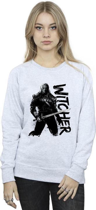 Immagine prodotto Netflix The Witcher Sketch Geralt Felpa Donna (XL)