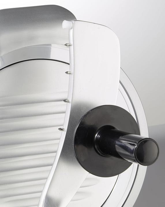 Actual product image Mailmedia Gastro Schneidemaschine mit Sicherheitsabschaltung, Schnittstärke 1-15 mm