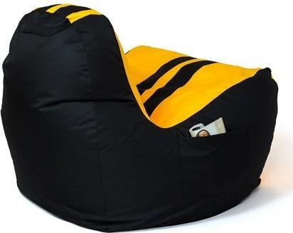 Produktbild Go Gift Sako Tasche pouffe Ferrari schwarz-gelb XXL 140 x 100 cm
