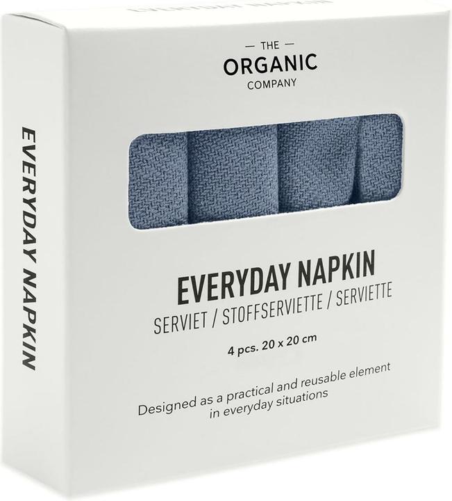 Produktbild The Organic Company Everyday Napkin (4 x, 10 x 10 x 3 cm)