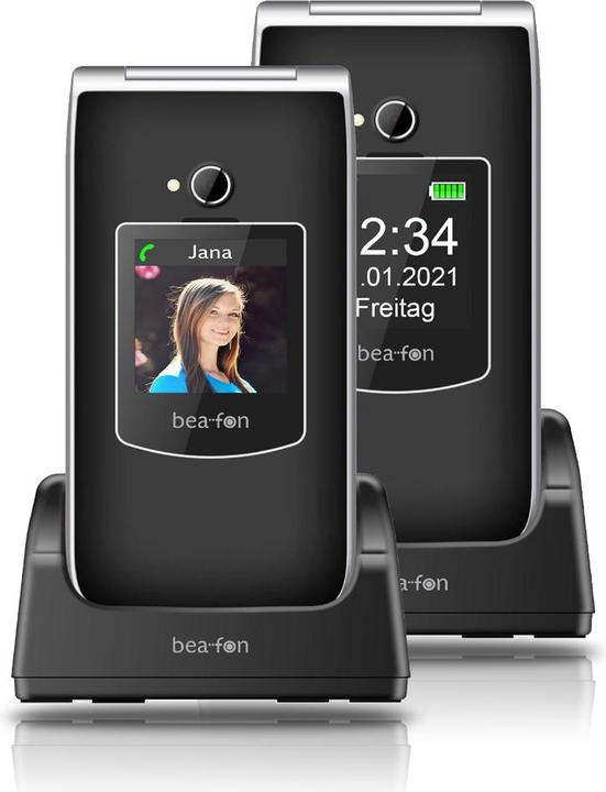 Actual product image Bea-Fon Silver Line SL645 - Mobile phone - microSD slot (2.80", 3 Mpx, 2G)