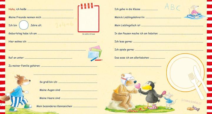 Produktbild Der kleine Rabe Socke: Alle meine Schulfreunde (Deutsch, Annet Rudolph, 2019)