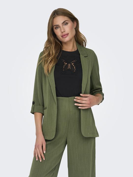 Actual product image Only Loose fit lapel collar blazer blazer (L)