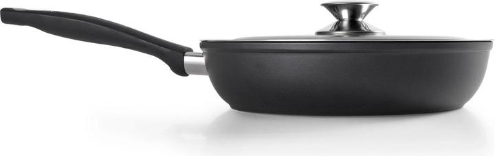 Actual product image Ibili Pan with lid New Induplus 26 cm Ideal for turning tortillas (Frying pan, Stainless steel)