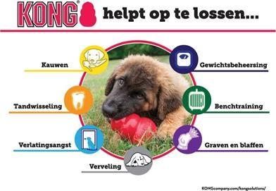 Image du produit KONG Classique (Apporter, Jouet alimentaire pour chien, Jouet à mâcher pour chien)