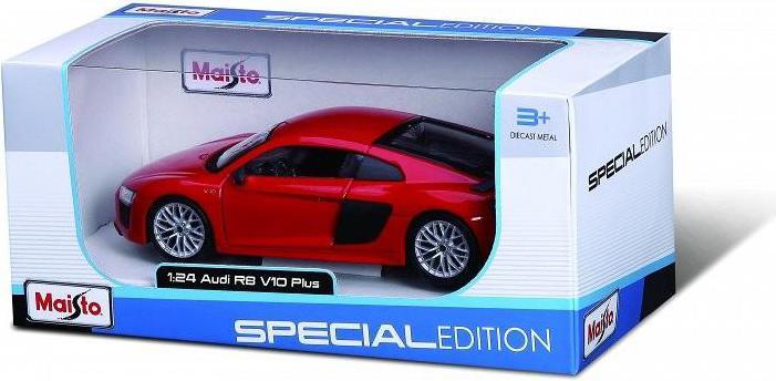Actual product image Maisto DIE CAST car model Audi R8 1:24, 31513