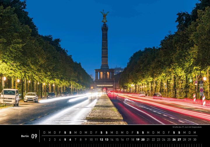 Produktbild Berlin Premiumkalender 2026 (50 x 35 cm, Harter Einband, Deutsch)