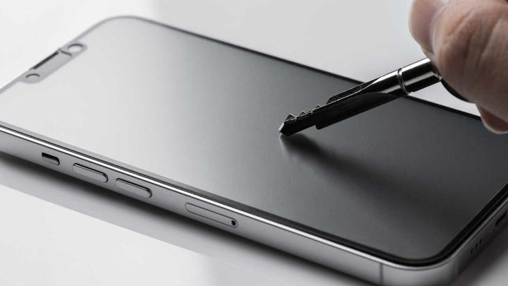Image du produit Moshi iVisor AG pour iPhone 13 - Noir (Transparent/Mat) (1 pièce(s), Apple iPhone 13)
