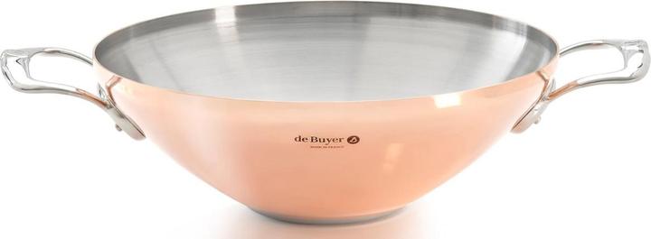 Actual product image de Buyer Prime Matera (32 cm, Wok, Stainless steel, Copper)