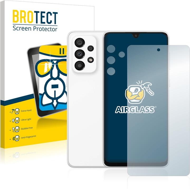 Produktbild BROTECT AirGlass Panzerglasfolie (1 Stück, Samsung Galaxy A33 5G)