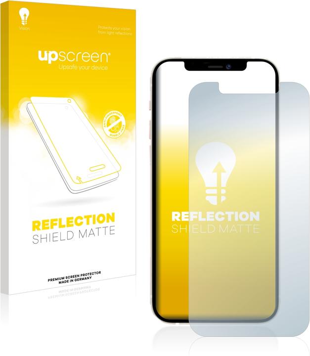 Actual product image upscreen Reflection Shield Protector Matte (1 Piece, Apple iPhone 12 Pro)