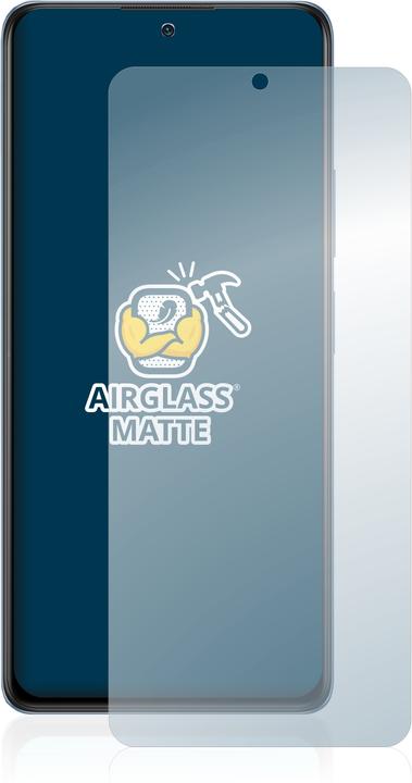 Productafbeelding BROTECT AirGlass Matte kogelwerende glasfolie (1 Stuk, Xiaomi Redmi Note 10 Pro Max)