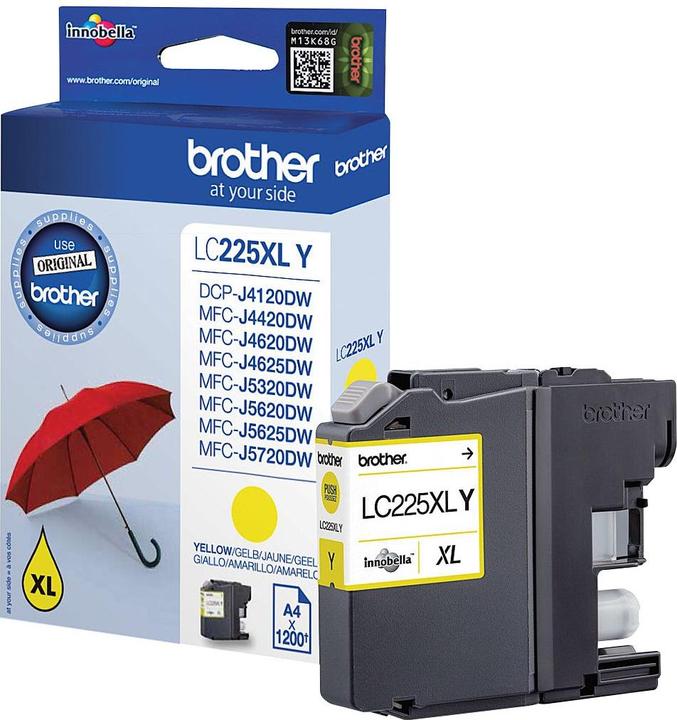 Actual product image Brother Lc-225xly (Y)