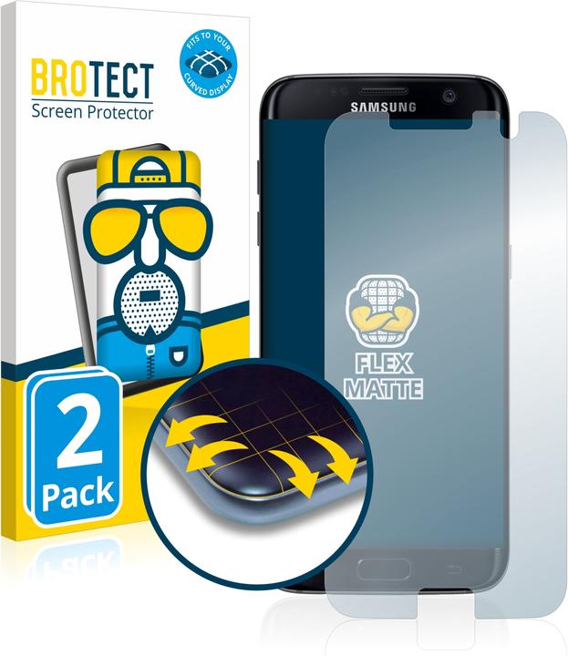 Image du produit BROTECT Full-Cover Protection Mat (2 pièce(s), Samsung Galaxy S21)