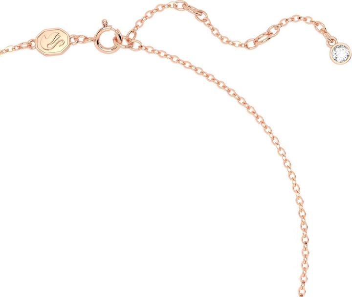 Actual product image Swarovski Volta Necklace Loop Small White Rose Gold (Swarovski Metal, 38 - 43 cm)