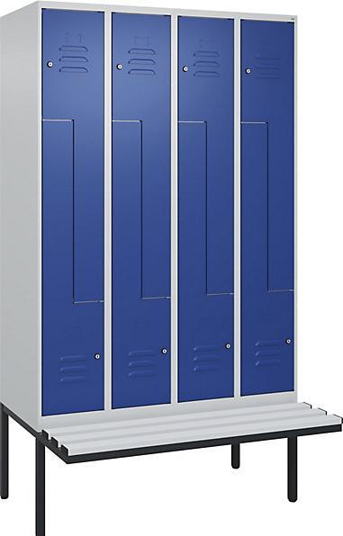 Actual product image C+P Z locker Classic PLUS bench seat (120 cm, 212 cm)