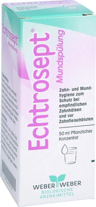Produktbild Echtrosept Mundspülung, 50 ml KON (50 ml, Mundspülung)