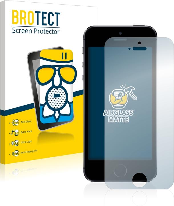 Image du produit BROTECT AirGlass Verre Mat (1 pièce(s), Apple iPhone 5s)