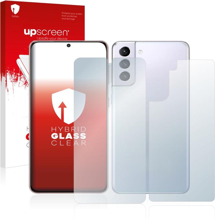 Productafbeelding upscreen Scratch Shield gepantserde glasfolie (1 Stuk, Samsung Galaxy S21 5G)