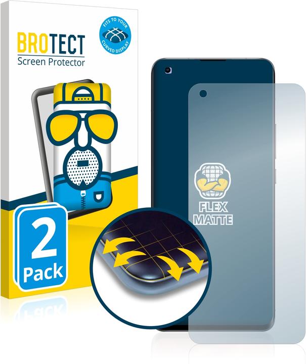 Immagine prodotto BROTECT Full-Cover Pellicola Opaca (2 Pezzo/i, Xiaomi Mi 11 Ultra)