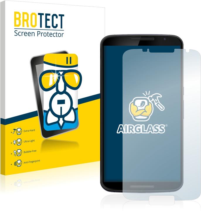 Produktbild BROTECT AirGlass Panzerglasfolie (1 Stück, Motorola Nexus 6)