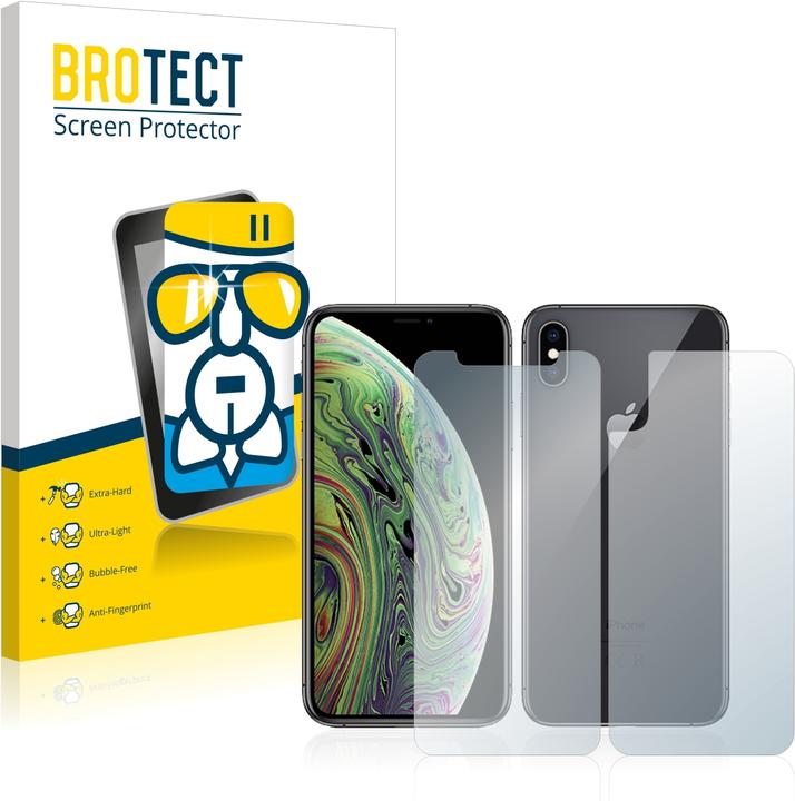 Image du produit BROTECT AirGlass Verre (1 pièce(s), Apple iPhone XS)