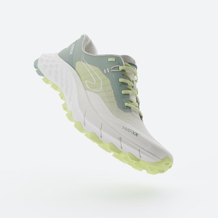 Image du produit Kiprun Chaussures de Trail Running pour femme, MT Cushion 2 Vert Jaune (37.5)