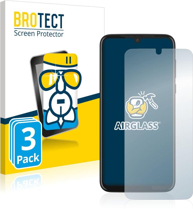 Immagine prodotto BROTECT AirGlass Vetro (3 Pezzo/i, Motorola Moto G8 Plus)