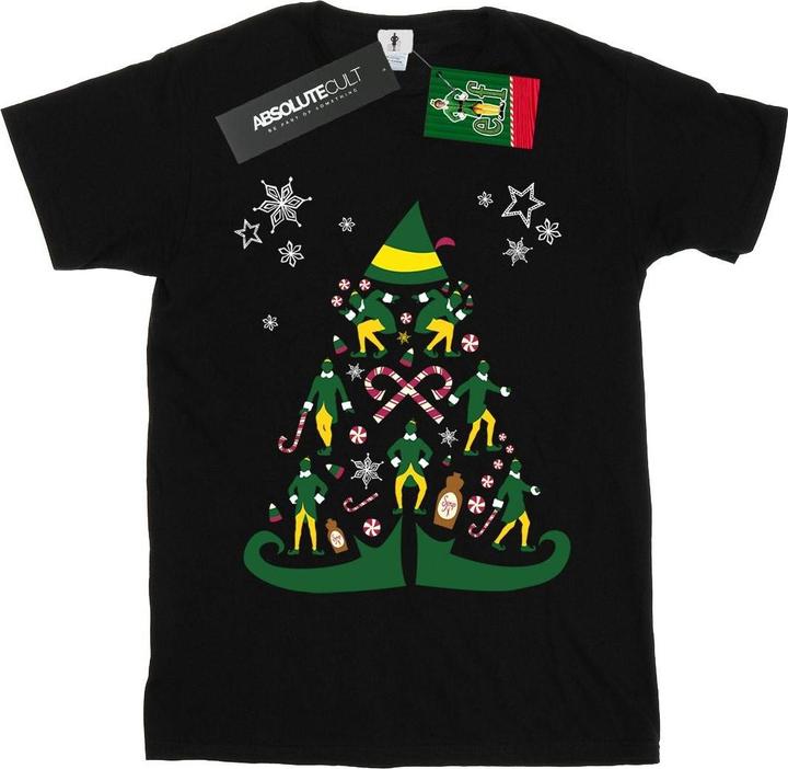 Produktbild Elf Christmas Tree TShirt (L)